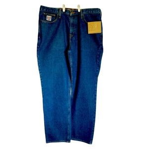 Mens Cinch WRX Fire Resistant Denim Jeans. 38x36 on label. Fits like 40x36.